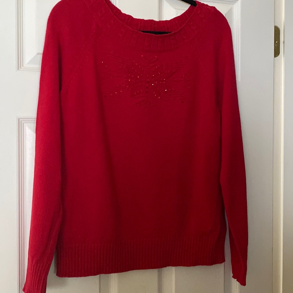 Ralph Lauren X Al red sweater